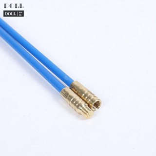 ⭐24H SHIPING ⭐Durable 10pcs x 33cm Fiberglass Cable Pulling Rods 4mm Cable Threader Blue Color