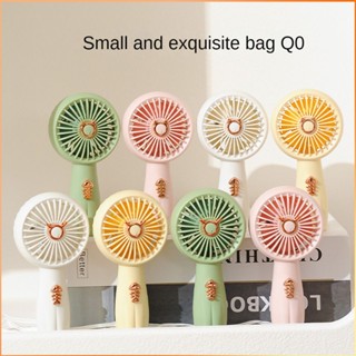 Creative Mini Handheld Fan Cartoon Portable Usb Charging Summer Small Fan -FE