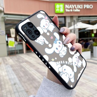 เคสโทรศัพท์มือถือแบบแข็ง ใส กันกระแทก ลายการ์ตูนสุนัข Laurel สําหรับ OPPO Find X3 5G Find X3 Pro 5G Find X2 Pro