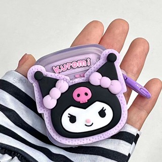 เคสหูฟังบลูทูธไร้สาย TPU แบบนิ่ม ลายคลื่นสีม่วง กันกระแทก พร้อมตะขอ สําหรับ AirPods 1 2 3 Pro Pro2 AirPods 3 AirPods Pro AirPods 2 Gen