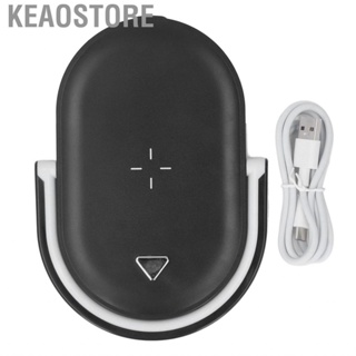 Keaostore Charging Holder  High Safety 15W Touch Switch  Automatic Power Outage Black for Bedroom