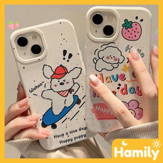 For iPhone 11 Case Biodegradable Eco Wheat Case Smooth Protective White Cute Cartoon Skateboard Dog Compatible with iPhone 14 Pro max 13 Pro max 12 Pro Max 11 xr xs max 7 8 Plus