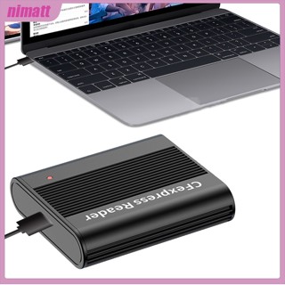 Ni เครื่องอ่านการ์ดหน่วยความจํา USB3.1 Type B Cfexpress หลายระบบ ความเร็วสูง พร้อมไฟแสดงสถานะ Led