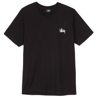 เสื้อยืดแขนสั้นลําลอง คอกลม ปักลายโลโก้ตัวอักษร Stussy ทรงหลวม แฟชั่นฤดูร้อน สไตล์คลาสสิก สําหรับผู้ชาย