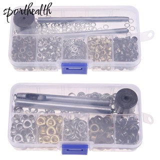 ชุดตาไก่โลหะ พร้อมเครื่องมือเคาะ สําหรับเครื่องหนัง DIY
