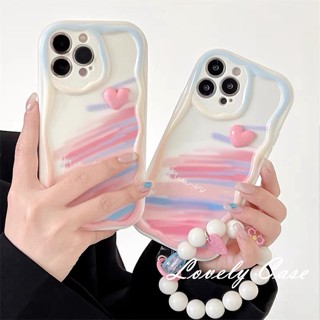 เคสโทรศัพท์มือถือ ขอบโค้ง 3D สีชมพูครีม พร้อมสายโซ่คล้อง สําหรับ infinix Hot 30i 30 30Play 20 20i 20Play Smart 7 5 2020 Note 12 G96 Smart 6 6Plus Hot 8 10 Lite Hot 12 11 10 Play