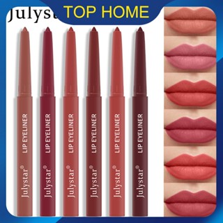 JULYSTAR ลิปสติกเนื้อแมท Waterproof Lasting Non-stick Cup Lipstick Pen Matte Lip Liner Pencil Top1Store