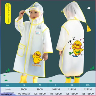 Eva Thick Kid Rain Coat Baby Cartoon 3d Waterproof Raincoat Children Cute Animal Style Raincoat (twinkle.th)