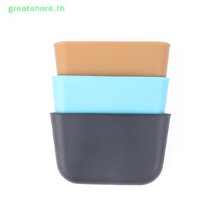 Greatshore กล่องเก็บขยะ ทรงสี่เหลี่ยม กันฝุ่น สีดํา สําหรับแขวนตกแต่งภายในรถยนต์