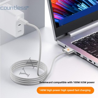 ตัวแปลงสายชาร์จ PD140W ยาว 2 เมตร สําหรับ MacBook Air Pro 2 [countless.th]