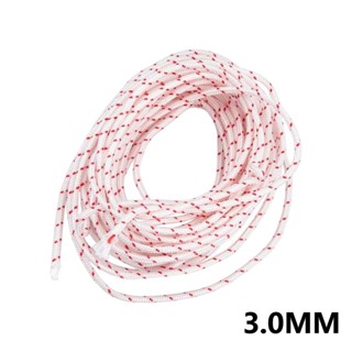 10M Lawn Mower Universal Soft Easy To Install Replacement Durable Heavy Duty Red Dot Starter Handle Pull Cord