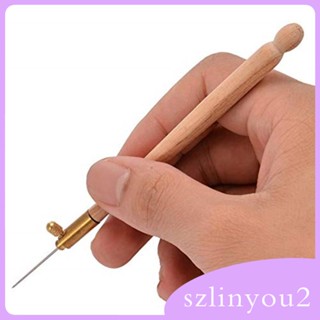 [szlinyou2] เครื่องมือถักโครเชต์ ประดับลูกปัด สไตล์ฝรั่งเศส