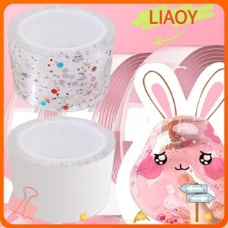 Liaoy เทปบับเบิ้ลเป่าลม สองด้าน DIY ของเล่นคลายเครียด 1 เมตร