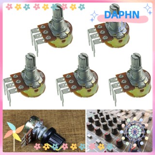 DAPHS สวิตช์หรี่แสงได้ WH148 5K 10K 50K 100K 500K 3Pin ทนทาน 10 ชิ้น