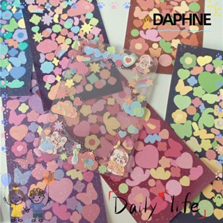 Daphne สติ๊กเกอร์ริบบิ้น Diy สําหรับตกแต่งสแครบบุ้คงานหัตถกรรม