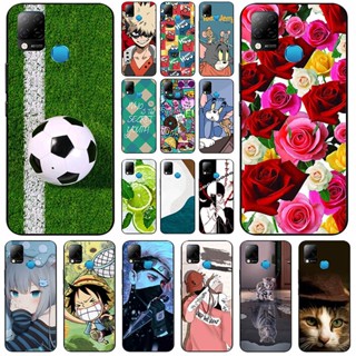 เคสซิลิโคนนิ่ม ลายฟุตบอลน่ารัก สําหรับ Infinix HOT 10S NFC X689B HOT 10T X689C 6.82 นิ้ว