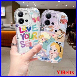 เคส Vivo V25 เคส Vivo V25E tpu นิ่ม เคสใส ลายครีม เคสโทรศัพท์ NYW