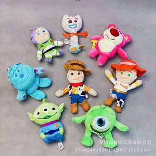 พวงกุญแจ จี้ตุ๊กตาการ์ตูนดิสนีย์ Pixar Toy Story Woody Alien Buzz Lotso เหมาะกับของขวัญวันเกิด สําหรับเด็กผู้ชาย และเด็กผู้หญิง