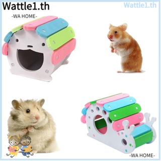 WTTLE บ้านหนูแฮมสเตอร์ สัตว์น่ารัก บ้านนอนเม่น สัตว์ขนาดเล็ก