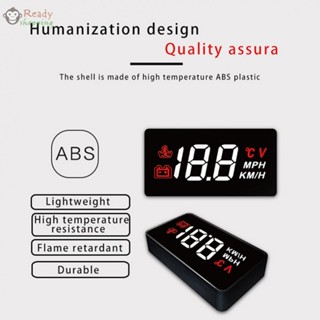 Hud ชุดเครื่องวัดความเร็ว GPS OBD2 แบบเปลี่ยน รองรับ 12 V อุปกรณ์เสริม