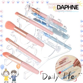 Daphne ชั้นวางปากกา แปรงแต่งหน้า อะคริลิคใส 6 ช่อง 12 ช่อง สําหรับเด็ก