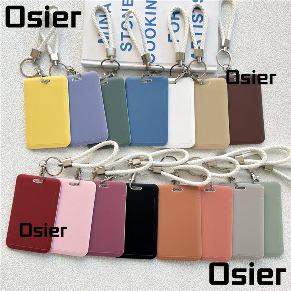 Osier1 กระเป๋าใส่นามบัตร บัตรประจําตัวประชาชน สําหรับนักเรียน ผู้หญิง ผู้ชาย