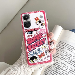 พร้อมส่ง เคสโทรศัพท์มือถือ ซิลิโคนนุ่ม ใส ลายการ์ตูนน่ารัก สร้างสรรค์ สําหรับ OPPO Reno 10 Pro+ 8T 8Z 8 Pro 7 Z A58 A78 A98 A17 A77s A77 A57 5G 4G