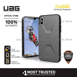 Uag เคสโทรศัพท์มือถือ สีเทา สําหรับ iPhone XS MAX iPhone X XS XR