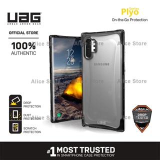 Uag เคสโทรศัพท์มือถือ สีเทาเข้ม กันกระแทก สําหรับ Samsung Galaxy Note 10 Plus