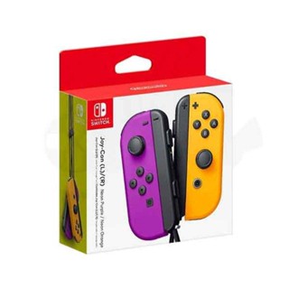 Nintendo Switch Joy-Con [L/R] สีม่วงนีออน | สีส้มนีออน