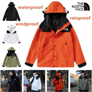 Thenorthface เสื้อแจ็กเก็ตบอมเบอร์ มีฮู้ด โพลาไรซ์ ถอดออกได้ 100% สําหรับผู้หญิง