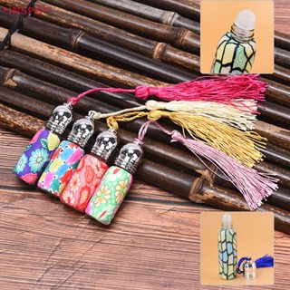 Inspg&gt; ขวดโหลแก้วโพลิเมอร์ แบบม้วน เติมได้ พร้อมลูกกลิ้ง 6 มล.