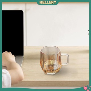 [HelleryTH] แก้วกาแฟ พร้อมหูจับ กันแตก ใช้ซ้ําได้ หรูหรา สําหรับงานวันเกิด งานแต่งงาน