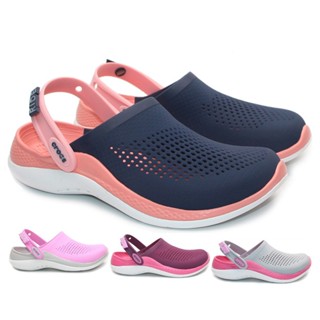 Crocs ใหม่ รองเท้ากันฝน กันน้ํา มีรู สําหรับผู้หญิง LiteRide360 206708