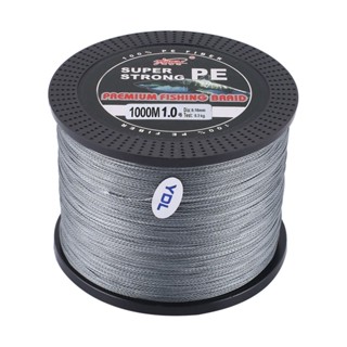 YUDELI 1.0 Line Number Super Strong 4 Strand 1000M PE Braided Fishing Line