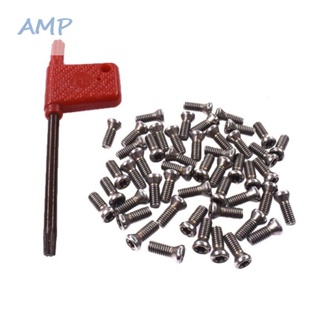 ⚡NEW 8⚡Screws Inserts Machine Screw Replacing Screw Screwdriver Steel 50pcs/Set