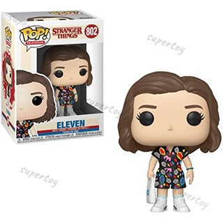 Funko Pop! ของเล่นฟิกเกอร์ โทรทัศน์ Stranger Things Eleven in Mall 802