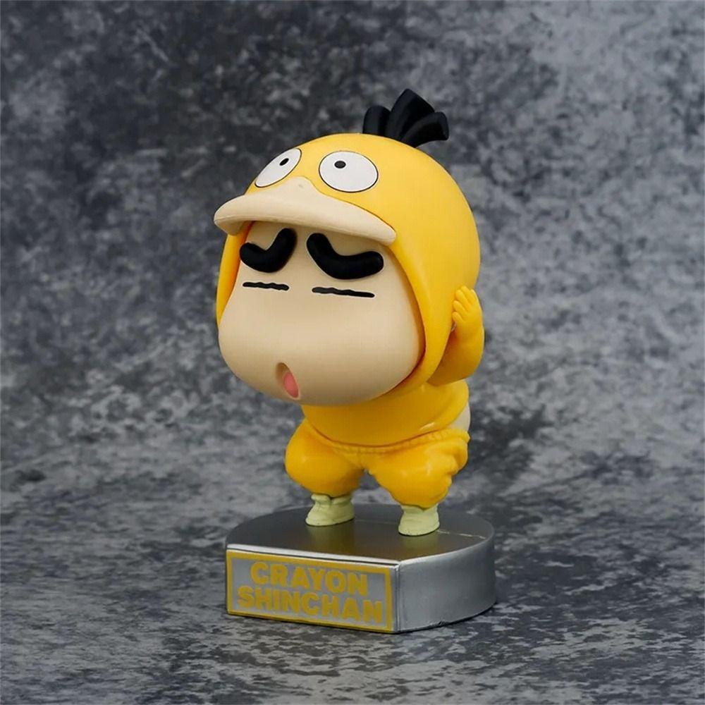 Keepin Crayon Shin-Chan รูป, Cos Psyduck ของเล่น Shinnosuke Nohara รูป, น่ารักตุ๊กตาอะนิเมะ 15 ซม.การ์ตูน Shin-Chan Action Figure แฟนสะสม