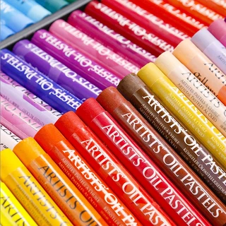 Mungyo 12/25/50 สี Soft Oil Pastel Professional ภาพวาด Art Crayon Artist Drawing Art Supplies