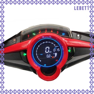 [Lebet] เครื่องวัดรอบเครื่องยนต์ LED อิเล็กทรอนิกส์ ติดตั้งง่าย สําหรับรถจักรยานยนต์ LC135 V3 V4 V5 V6 V7