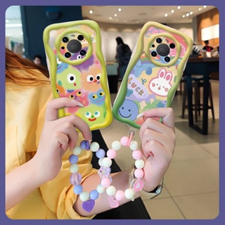 Anti drop airbag dustproof Phone Case For Huawei Mate40 Pro interest three-dimensional Full edging Wave border For Girls
