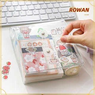 Rowans กระเป๋าเครื่องสําอาง กระเป๋าดินสอ กันน้ํา