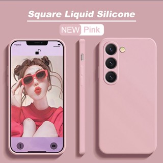 For Samsung Galaxy M34 M54 M14 M33 M53 M 54 34 14 5G Liquid Silicone Square Soft TPU Phone Case Camera Lens Protection Shockproof Bumper Couple Casing Back Cover