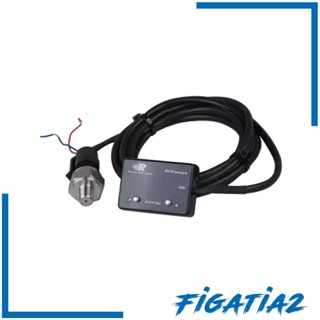 [Figatia2] เครื่องวัดความดันน้ํามันอิเล็กทรอนิกส์ พร้อมเซนเซอร์ดิจิทัล สีแดง คุณภาพสูง