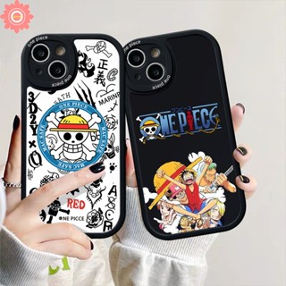 เคสโทรศัพท์มือถือแบบนิ่ม ลายการ์ตูนลูฟี่ วันพีซน่ารัก สําหรับ Realme C53 C55 8 9i 10 C25 C12 C15 7i 8i C31 C11 C35 C17 C20 C25Y 5i 6s 8Pro 6 5 C21 C21Y C30 C17 C25s C20A C3