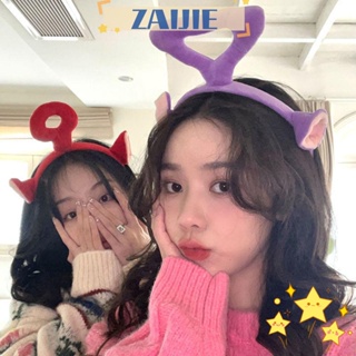 Zaijie24 ที่คาดผม ตุ๊กตาน่ารัก พร้อมหู Po Dipsy Tinky Winky นุ่ม กิ๊บติดผม สาว laa laa ที่คาดผม