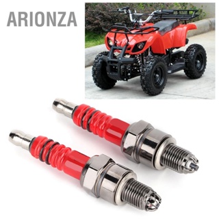 ARIONZA หัวเทียน 2 ชิ้น A7TC A7TJC 3 อิเล็กโทรดเหมาะสำหรับสกูตเตอร์ ATV Quads GY6 50cc 125cc