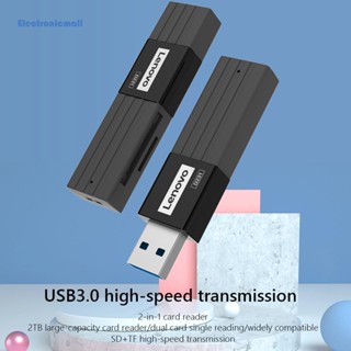 [ElectronicMall01.th] อะแดปเตอร์การ์ดรีดเดอร์ Lenovo D221 D231 TF USB2.0 USB3.0 ช่องคู่ สําหรับแฟลชไดรฟ์ USB