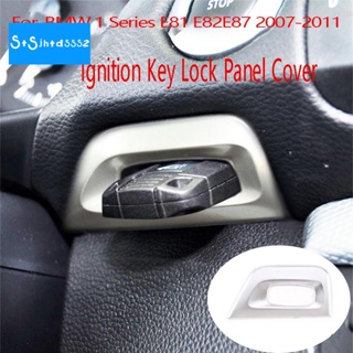 สติกเกอร์ตกแต่งแผงกุญแจรถยนต์ สําหรับ BMW 1 Series E81 E82 E87 2007-2011