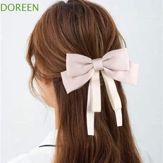 Doreen กิ๊บติดผม ผู้หญิง น่ารัก ที่คาดผม สําหรับเด็กผู้หญิง พู่ โบว์ ตะขอมัดผม หางม้า หัวเข็มขัด
